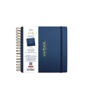 Scrapbook Luxi - 210x210 - laminált - sötétkék